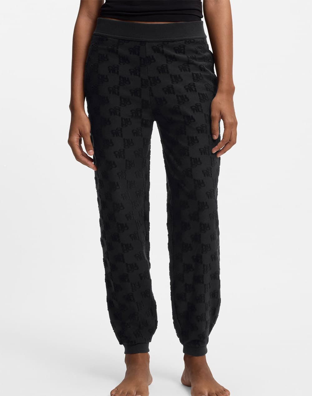 HUGO TERRYMONOGRAM_PANTS 10271234 01 50556809-232 SandyBrown