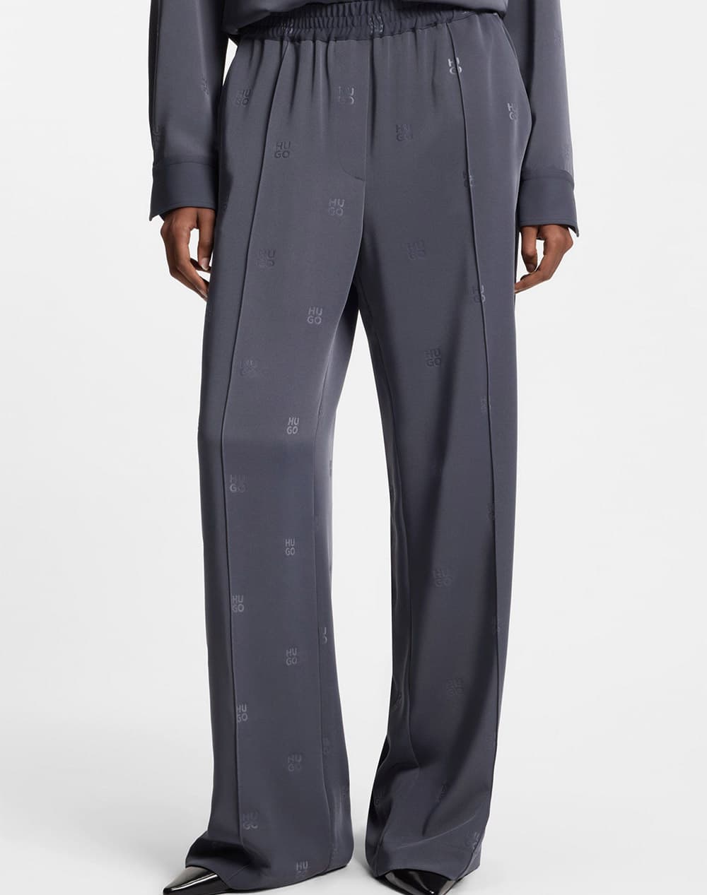 Women's Pants Hugo Gray