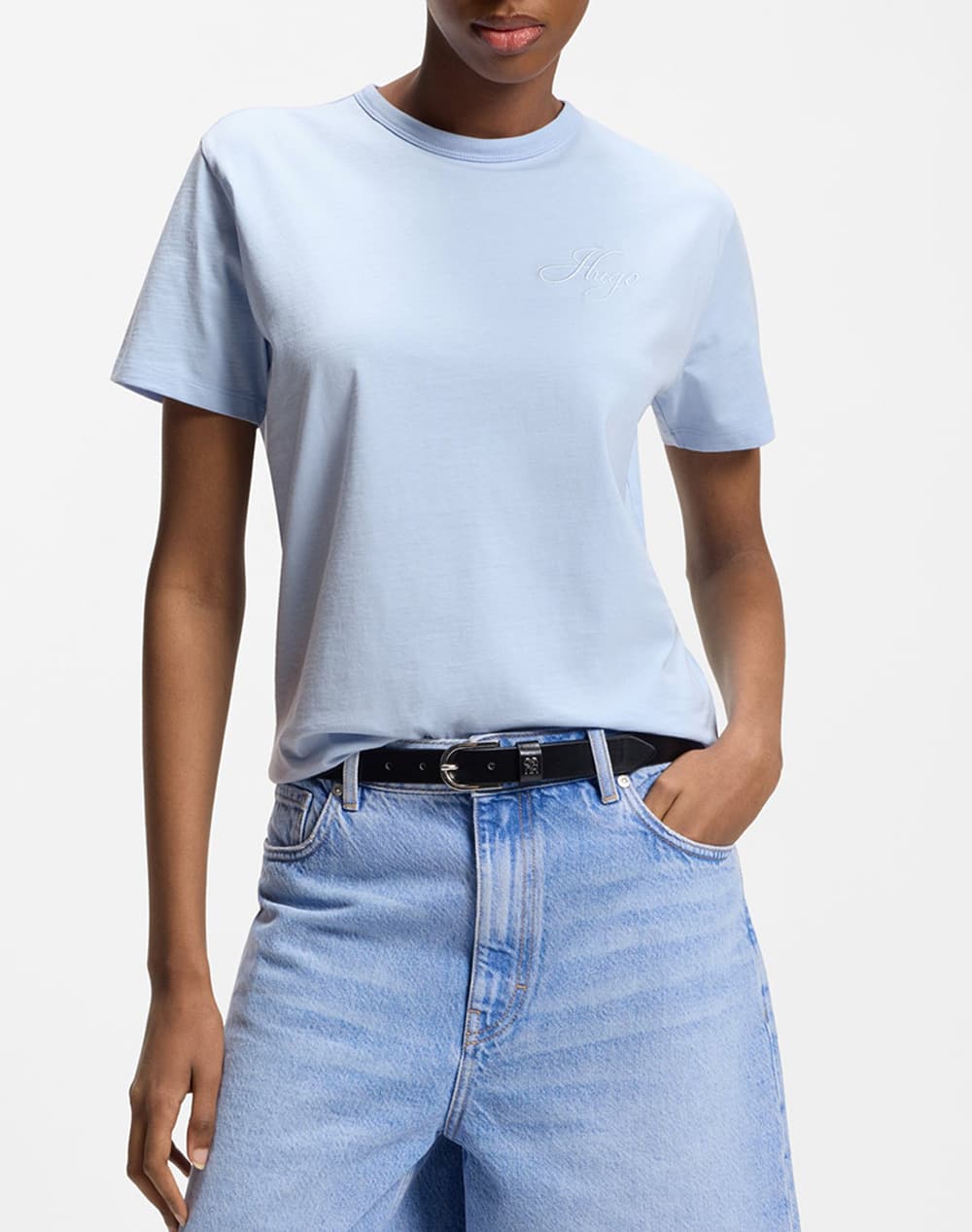 Women's T-Shirts Hugo Blue