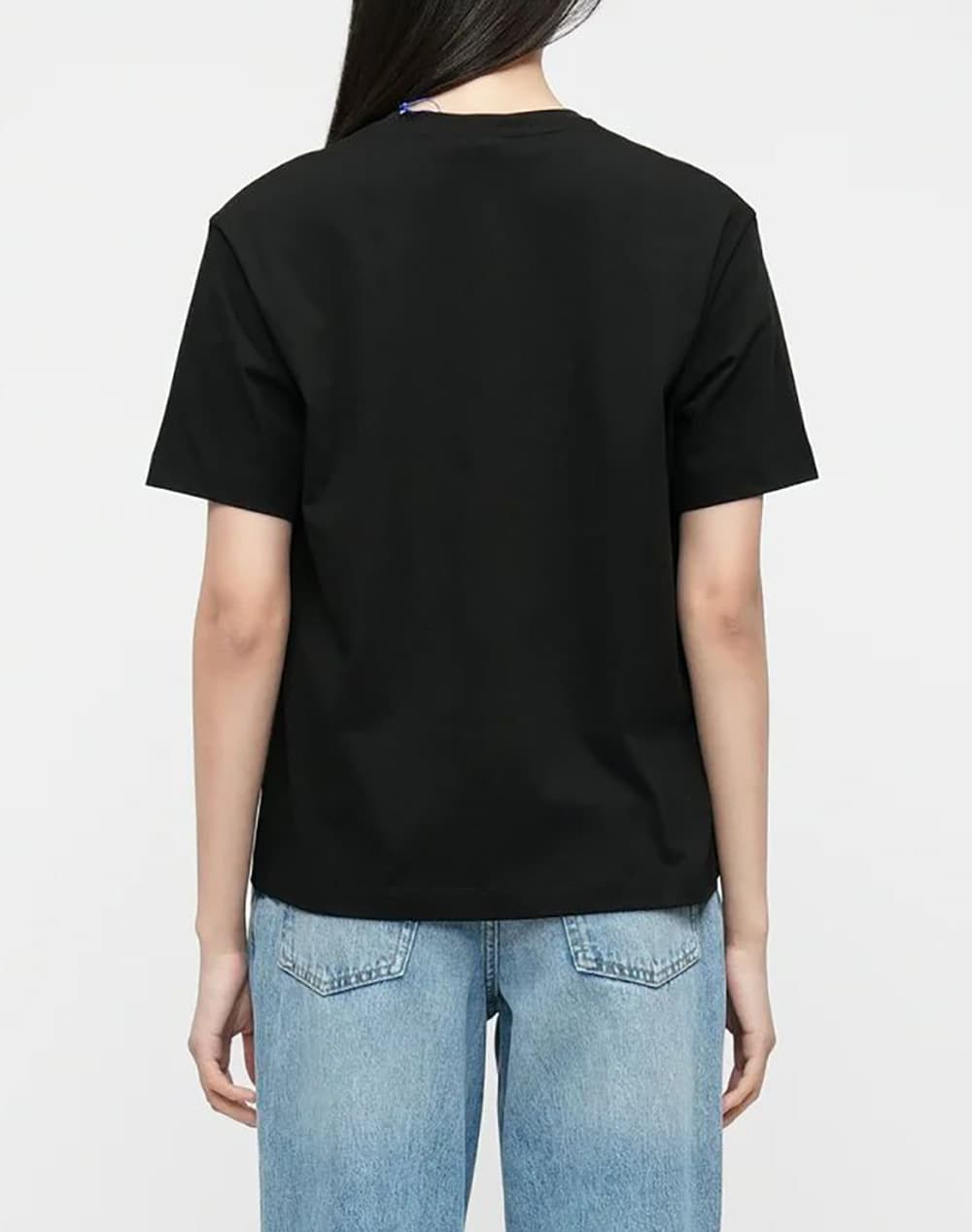 Graffiti Logo Regular Fit T-Shirt Women Karl Lagerfeld