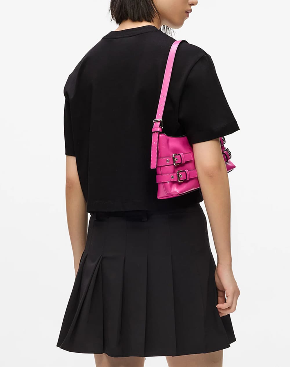 Graffiti Regular Fit Cropped T-Shirt Women Karl Lagerfeld