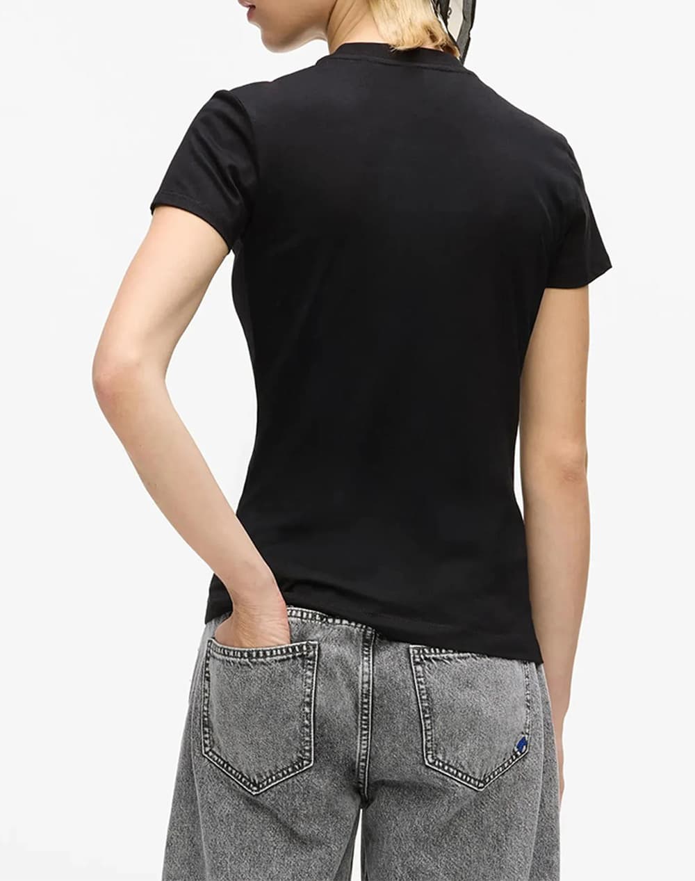 Women's T-Shirts Karl Lagerfeld Jeans Black