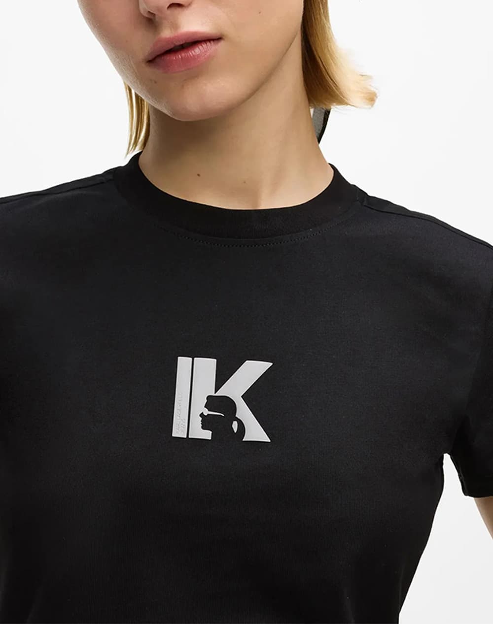 Women's T-Shirts Karl Lagerfeld Jeans Black