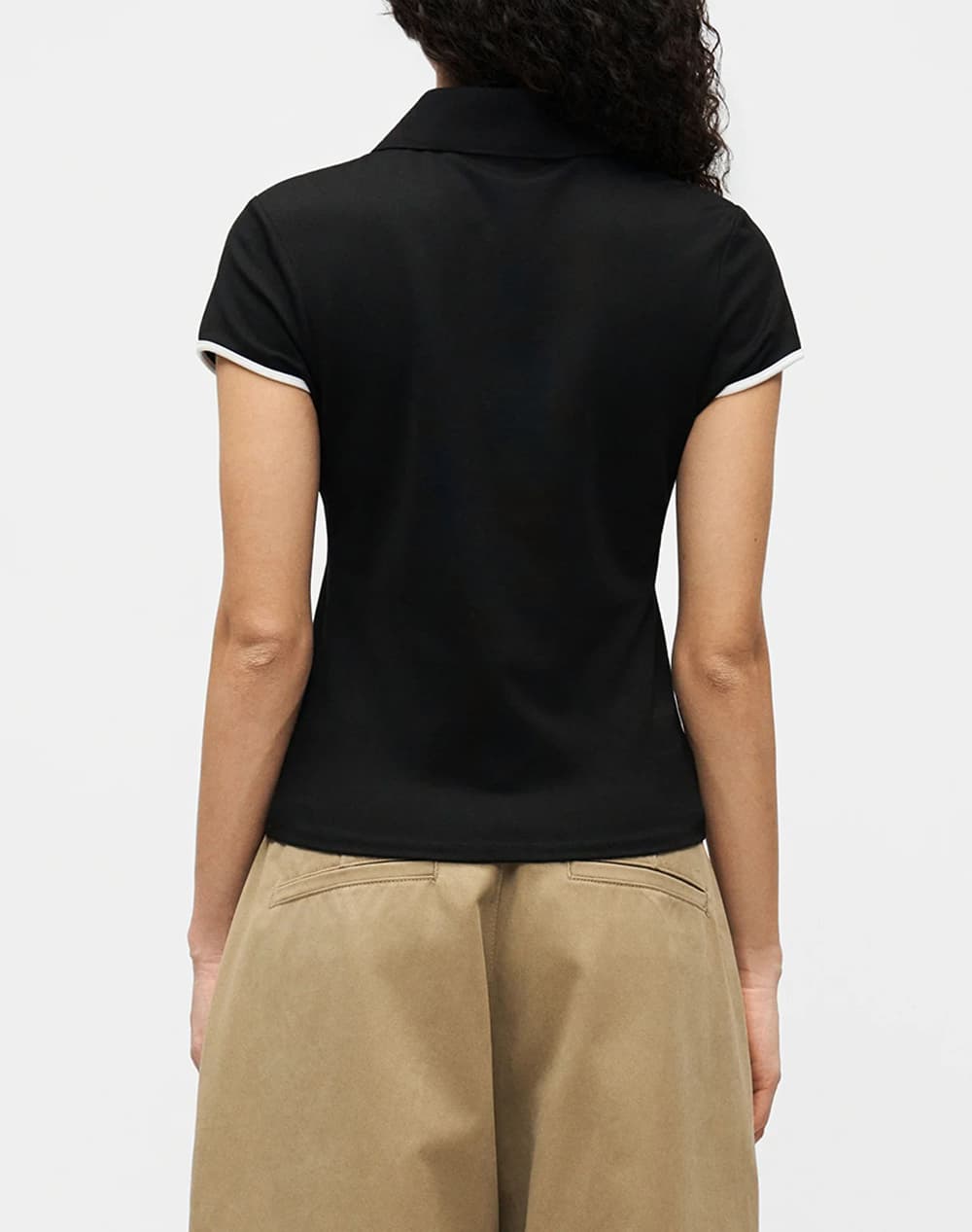 Γυναικείο Slim Polo Μαύρο Karl Lagerfeld Jeans B2W17066-999 BLACK