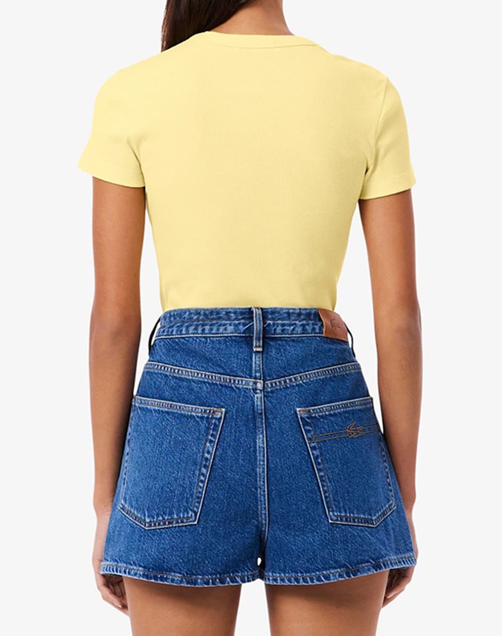 Women's T-Shirts Lacoste Yellow