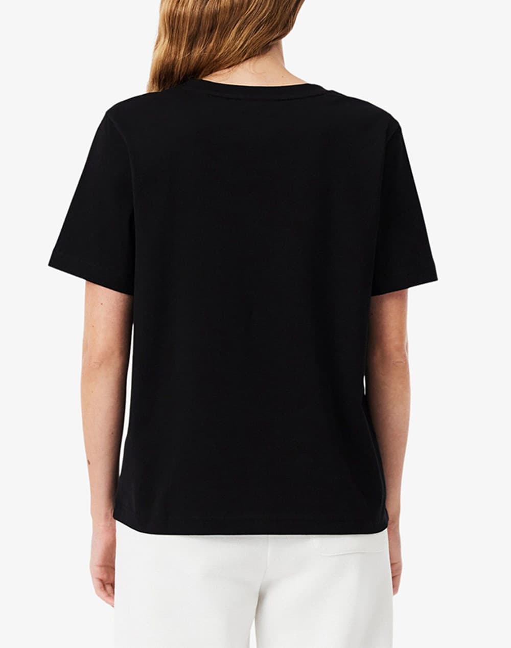 Women's T-Shirts Lacoste Black