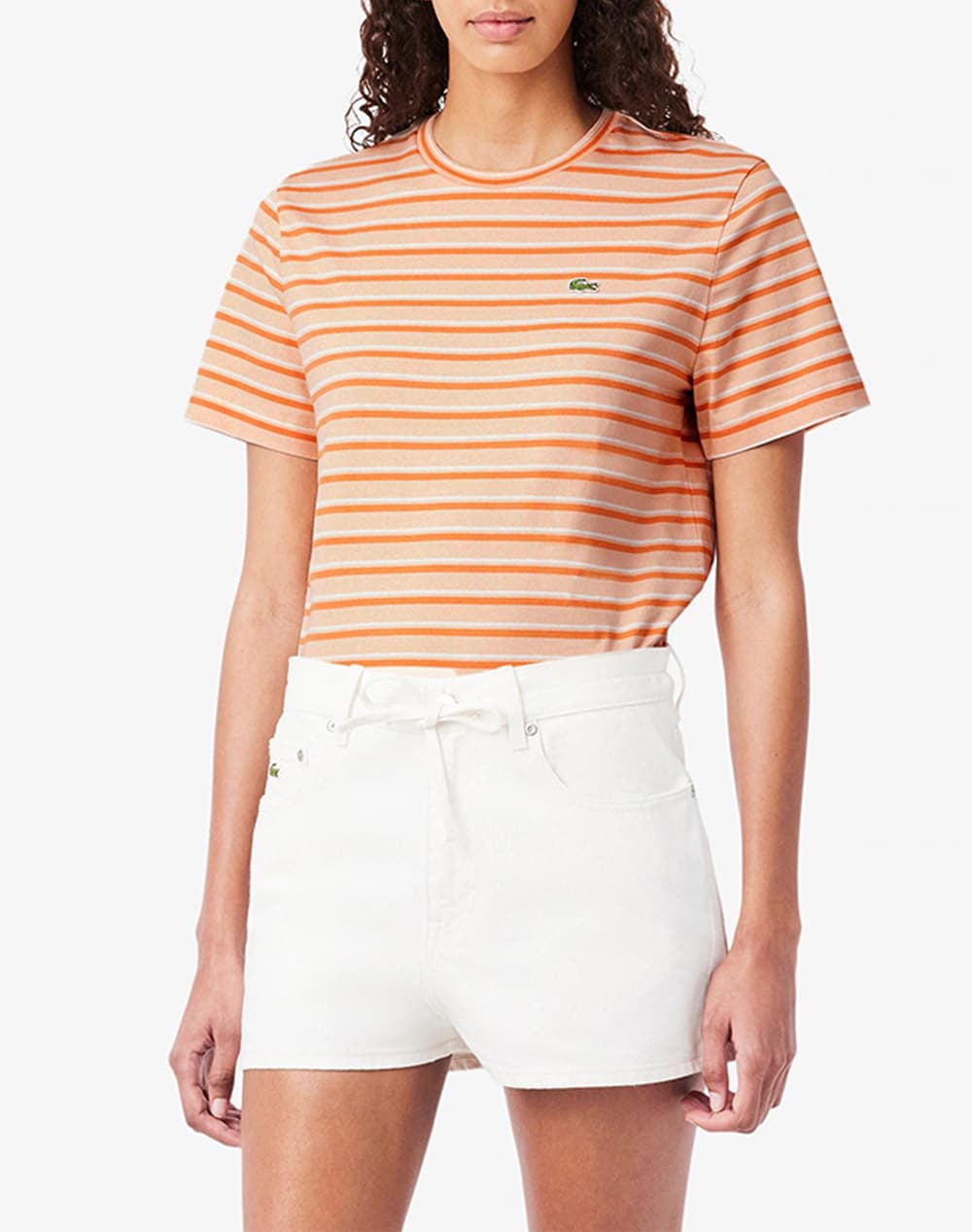 Women's T-Shirts Lacoste Coral