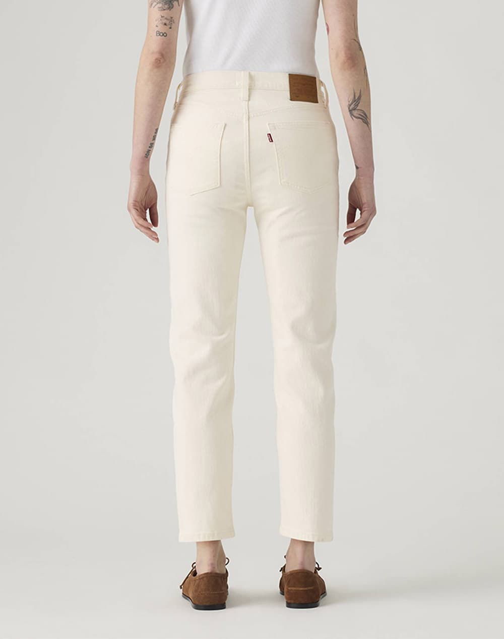 Women's Jeans Levi's Ecru