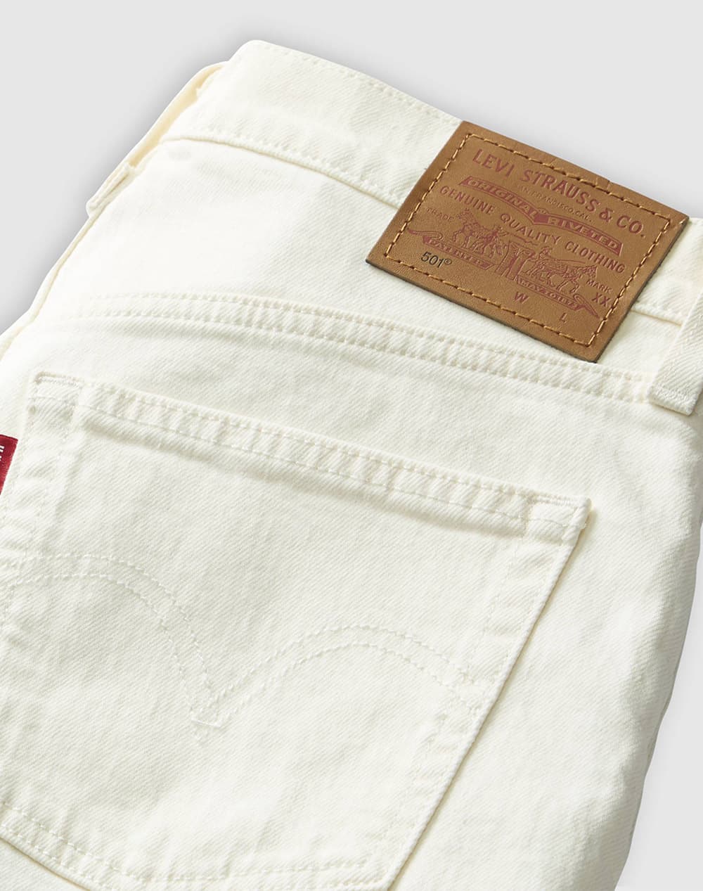 Women's Jeans Levi's Ecru