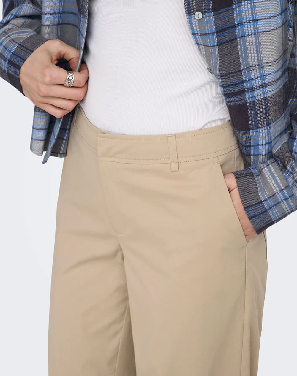 Women's Pants Only Beige