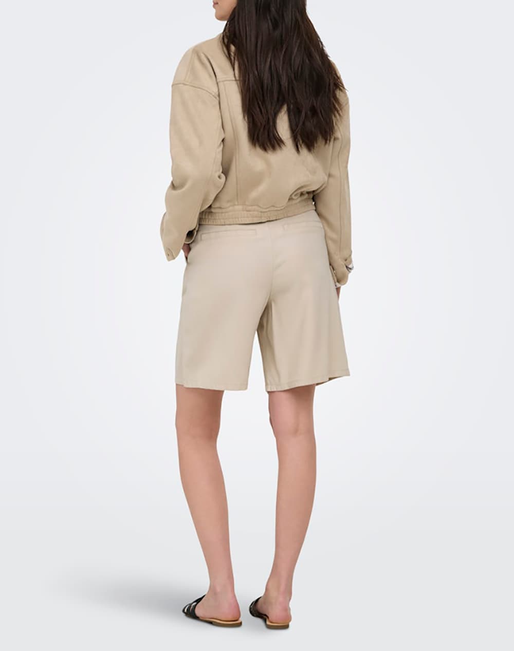Women's Shorts Only Beige
