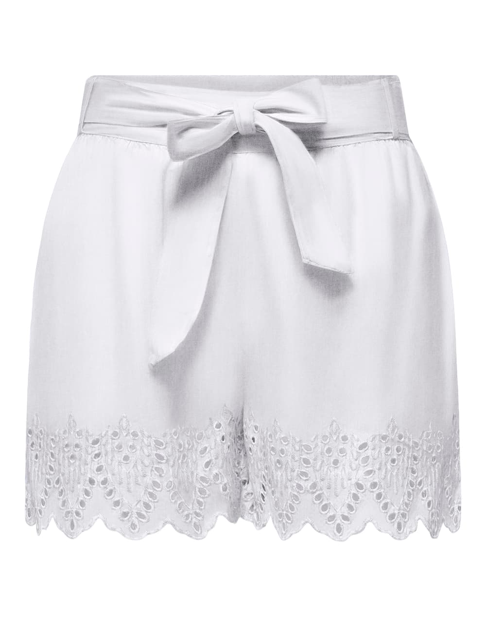 Women's Shorts Only White