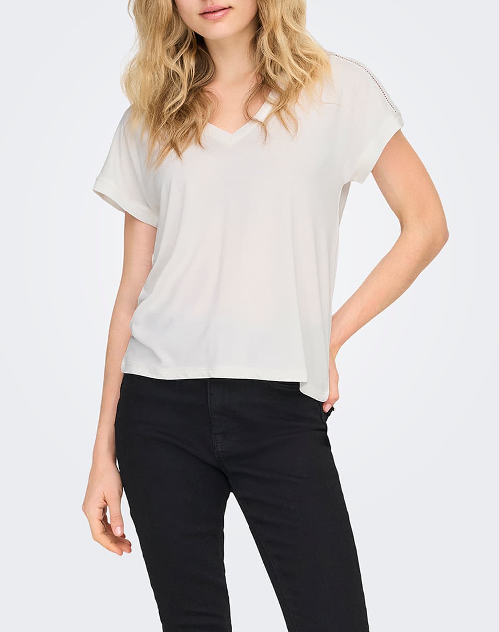 Women's Tops Only Ecru