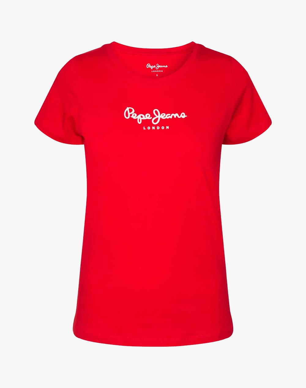 PEPE JEANS ESSENTIALS DROP 2 NEW VIRGINIA SS N ΜΠΛΟΥΖΑ ΓΥΝΑΙΚΕΙΟ PL505202-264/ROYAL RED Red