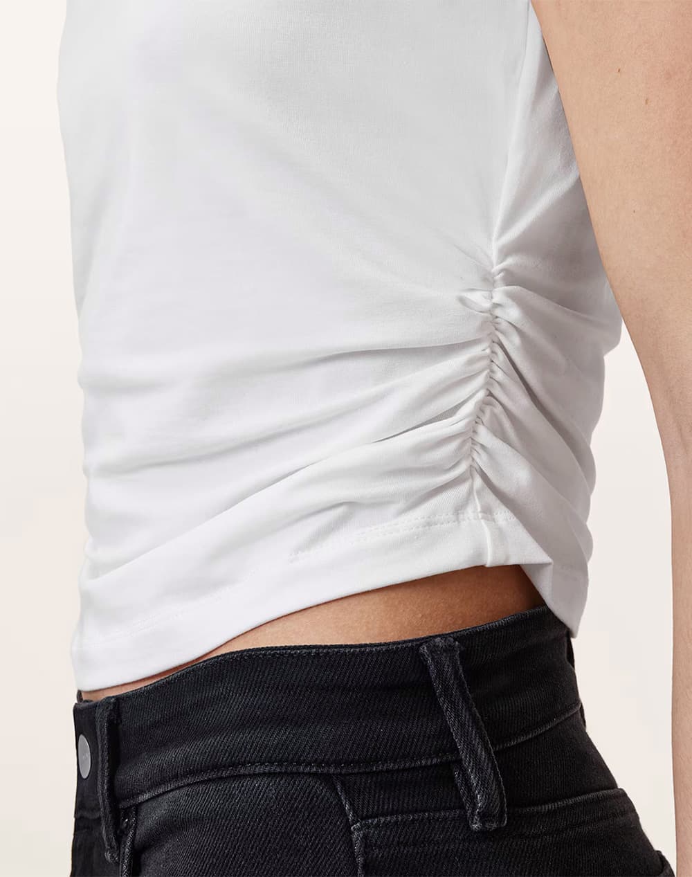 Women's Sleeveless Tops All Saints White