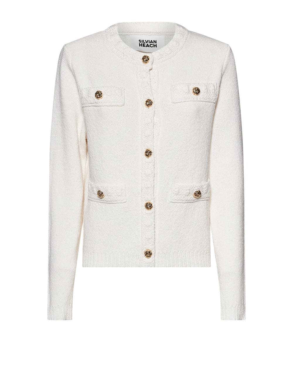 Women's Knitwear Silvian Heach Ecru