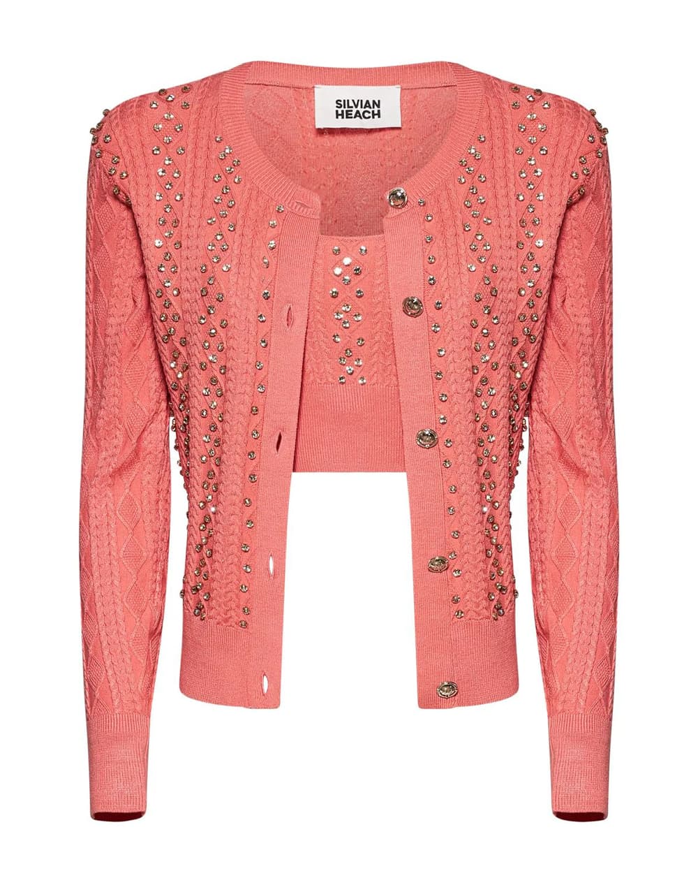 Women's Knitwear Silvian Heach Coral