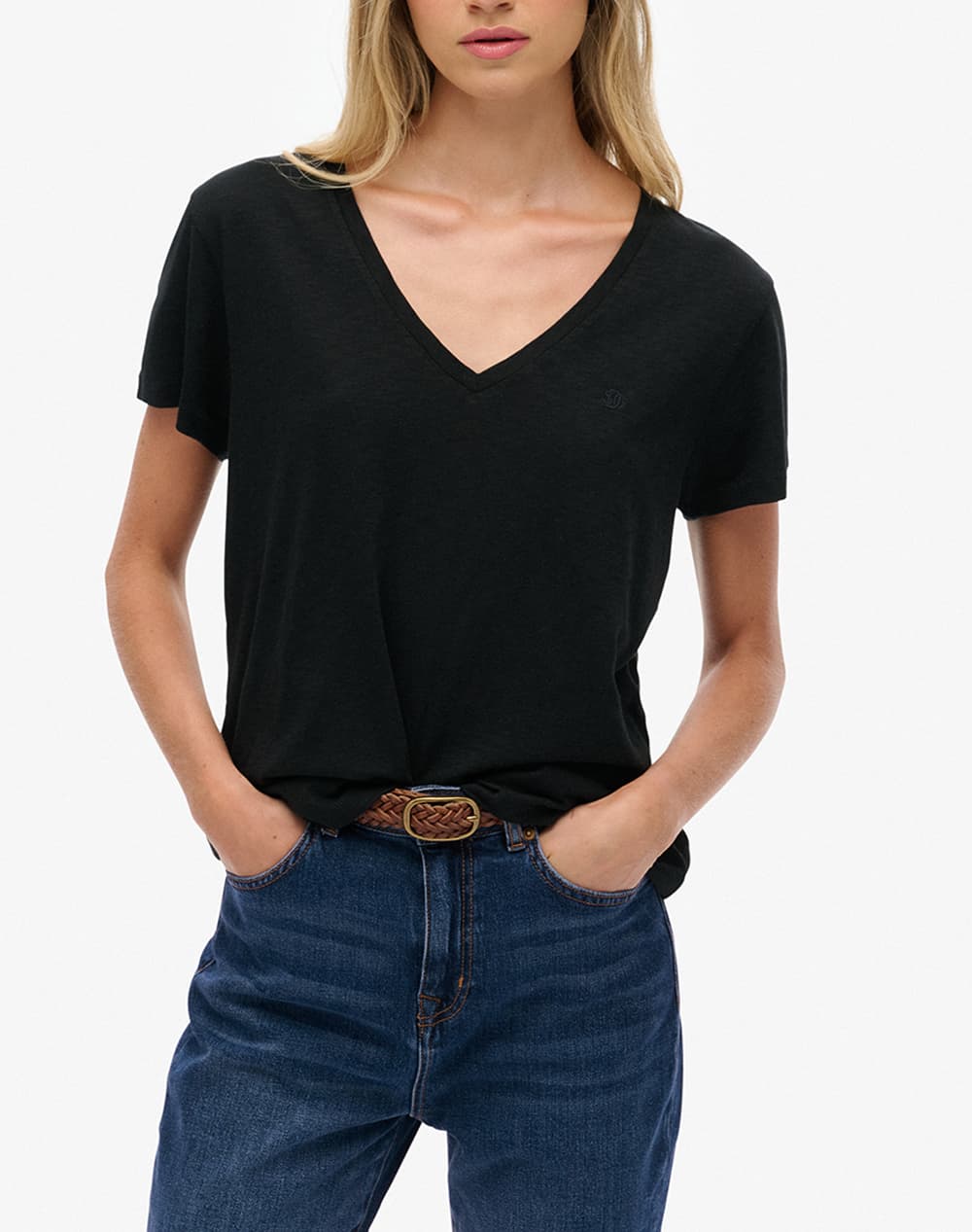 Women's T-Shirts Superdry Blue