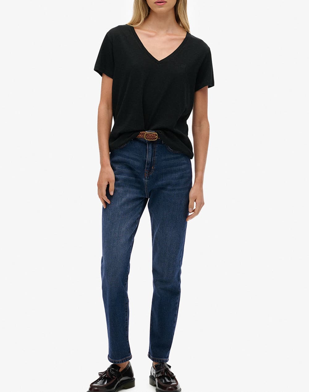 Women's T-Shirts Superdry Black