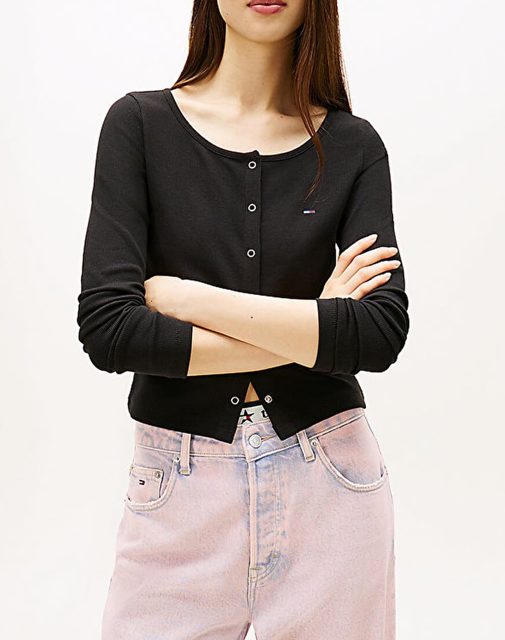 Women's T-Shirts Tommy Jeans Ecru