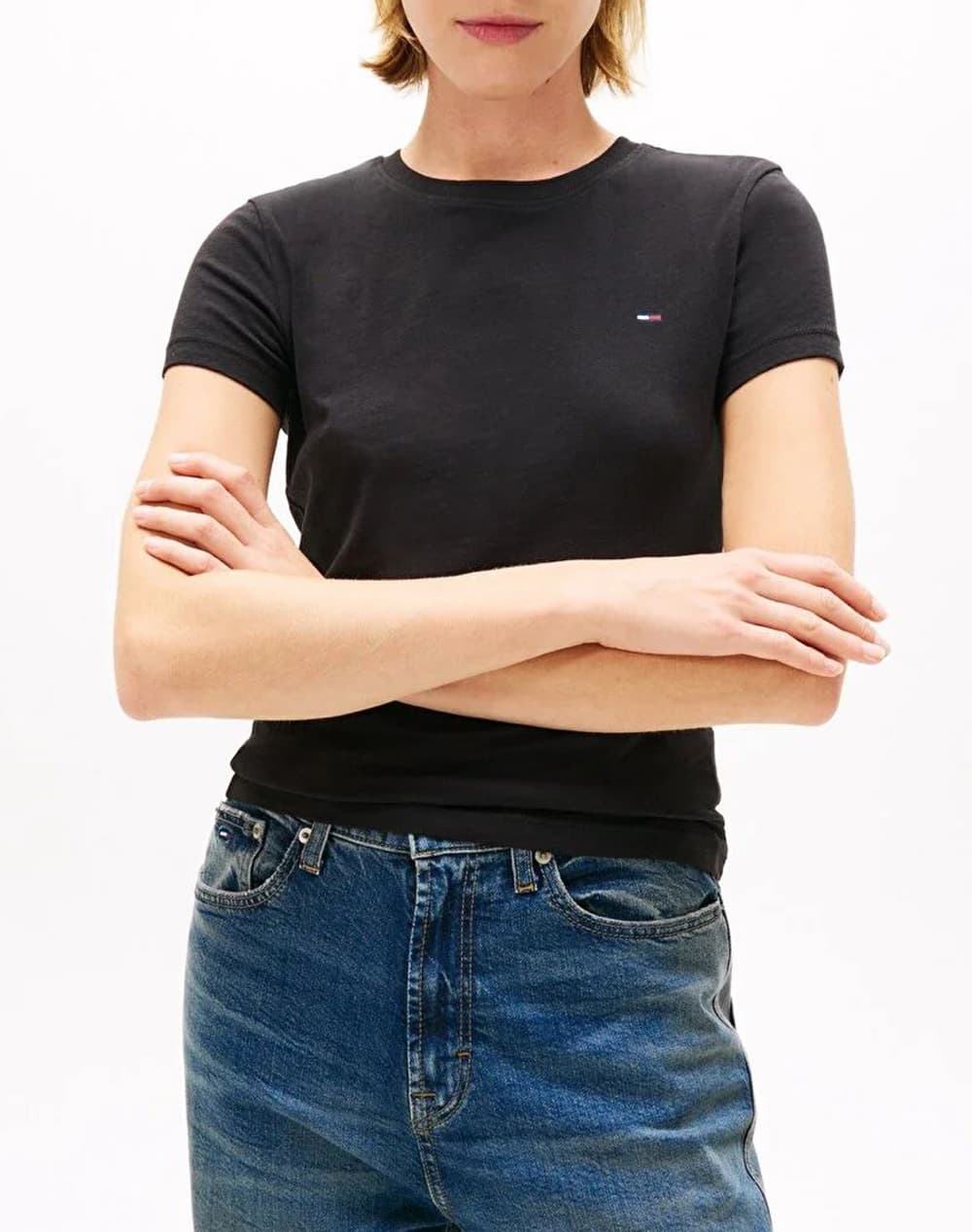 Women's T-Shirts Tommy Jeans Blue