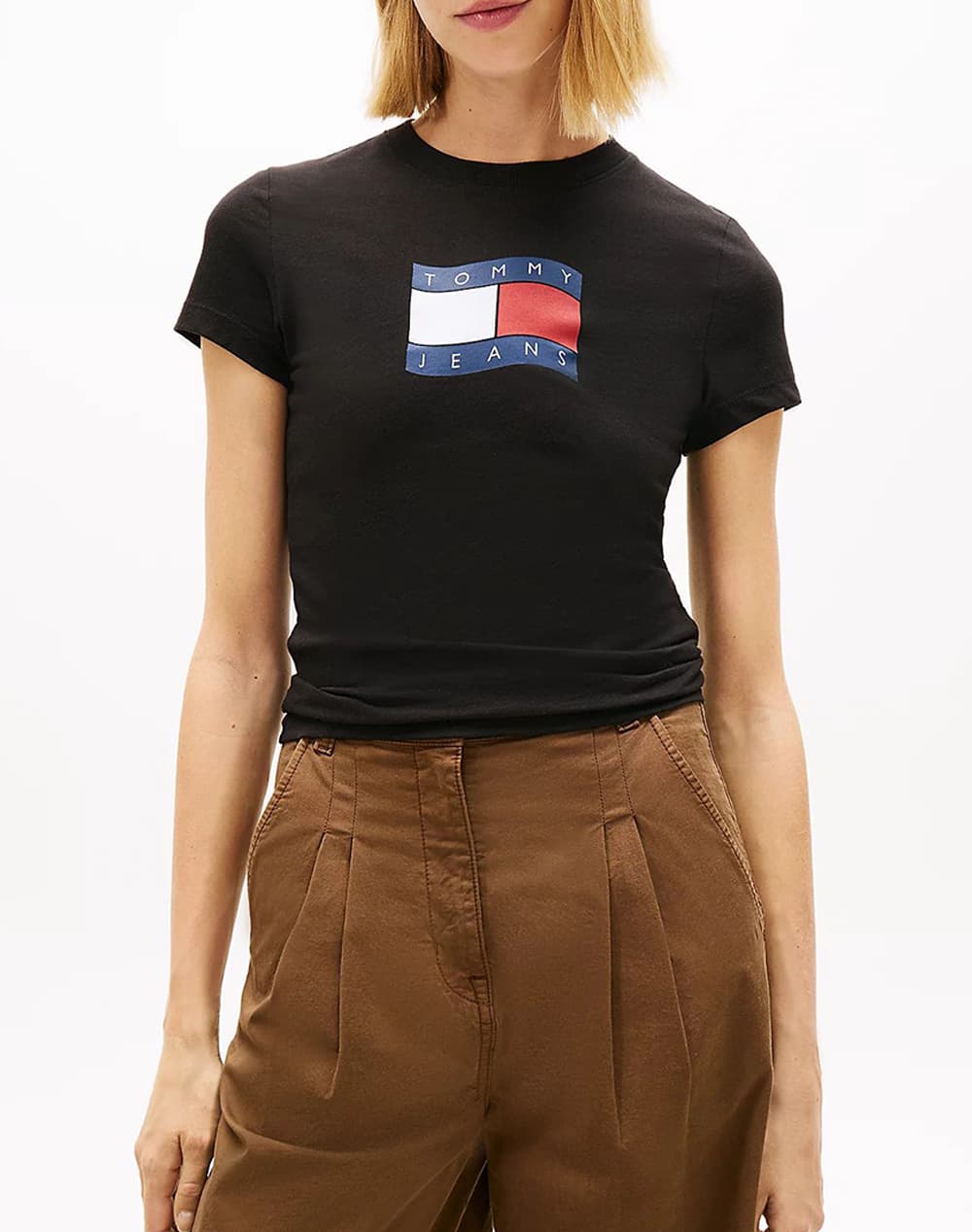 Women's T-Shirts Tommy Jeans Ecru