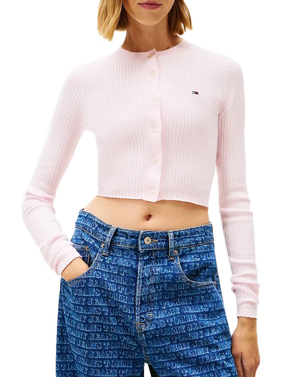 Women's Knitwear Tommy Jeans Pink