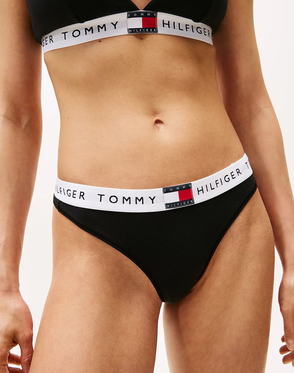 Heritage Logo Waistband Thong Women Tommy Hilfiger