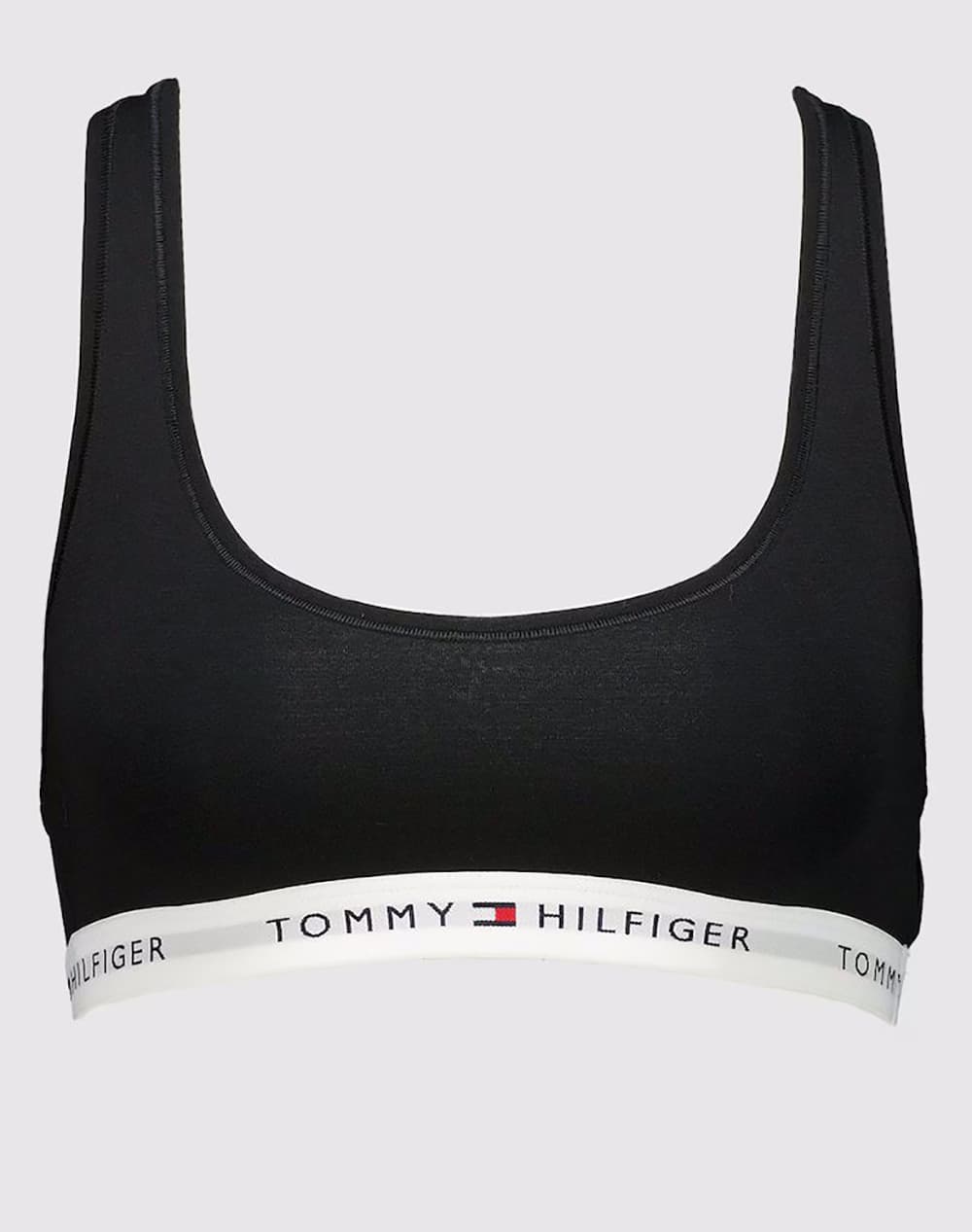 TOMMY HILFIGER UNLINED BRALETTE UW0UW03820-BEH Black