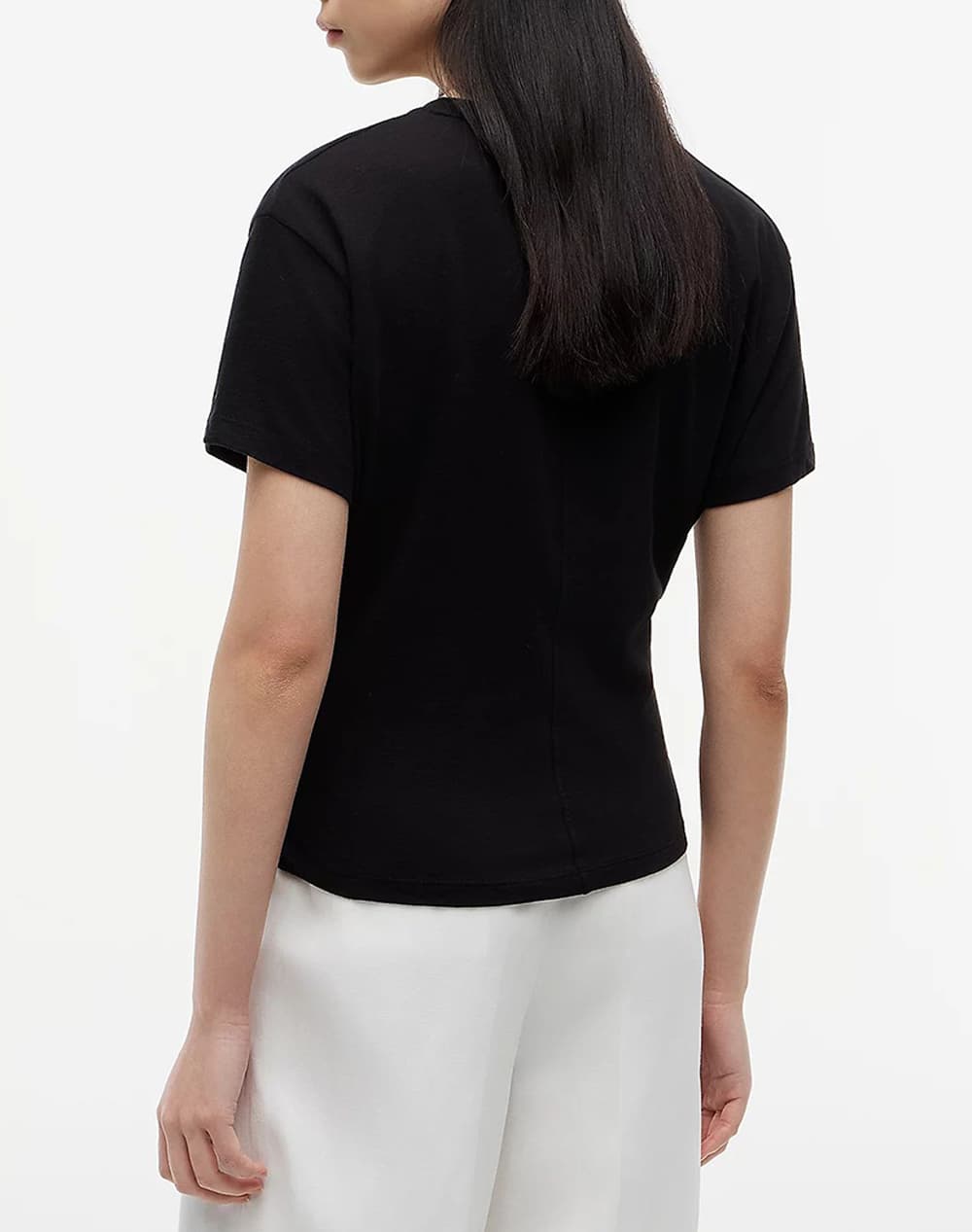 Women's T-Shirts Tommy Hilfiger Black