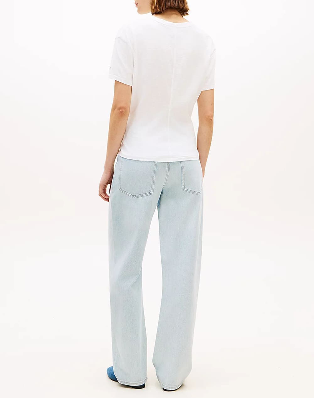 Women's T-Shirts Tommy Hilfiger Ecru