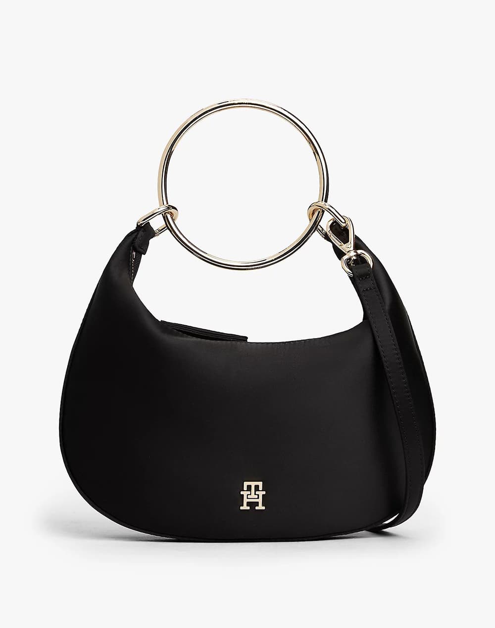 TOMMY HILFIGER TH BRIGHT BRACELET HOBO SATIN AW0AW18236-BDS Black