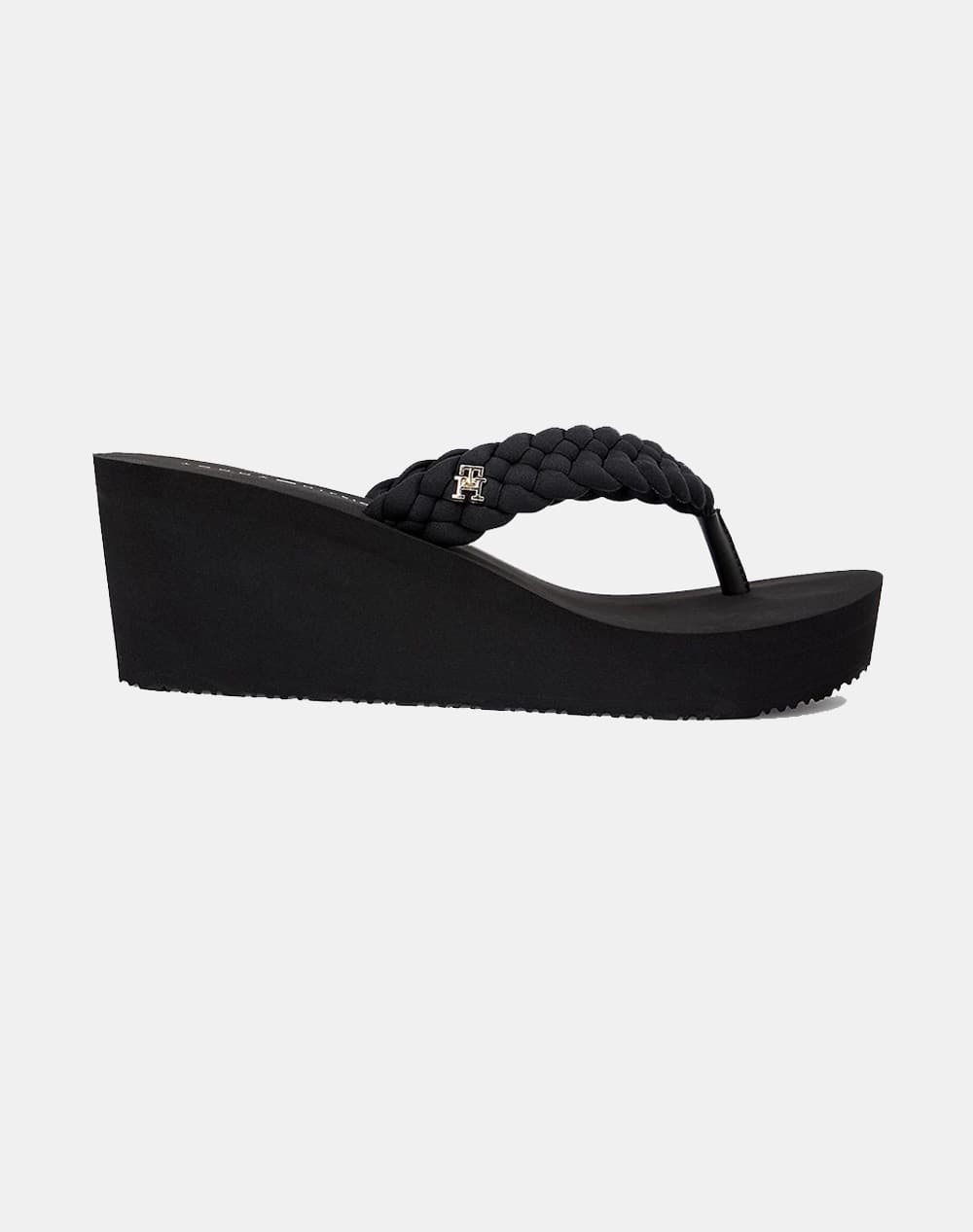 Women's Flip Flops Tommy Hilfiger Black