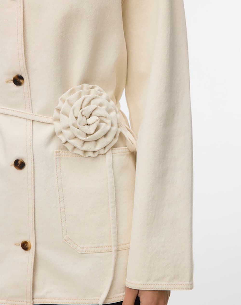 Women's Jackets Vero Moda Ecru