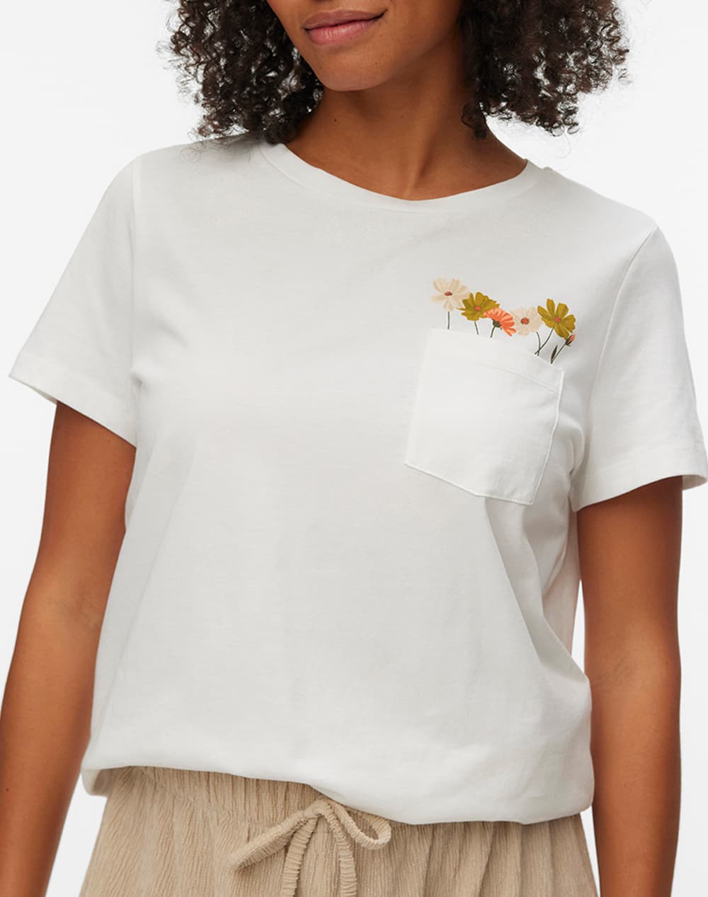 Women's T-Shirts Vero Moda White