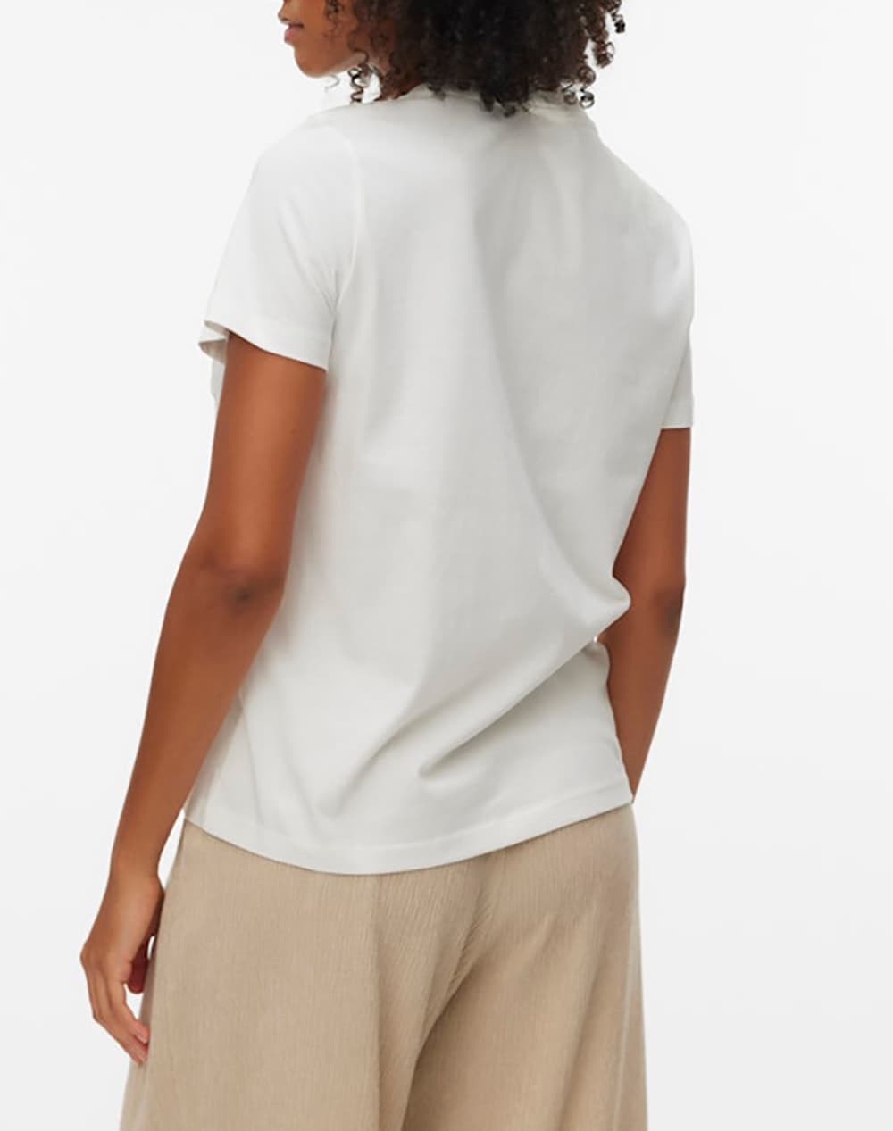 Women's T-Shirts Vero Moda Ecru
