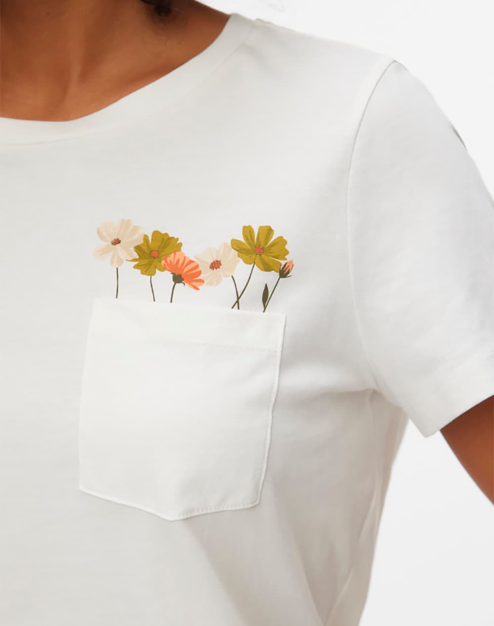 Women's T-Shirts Vero Moda Ecru