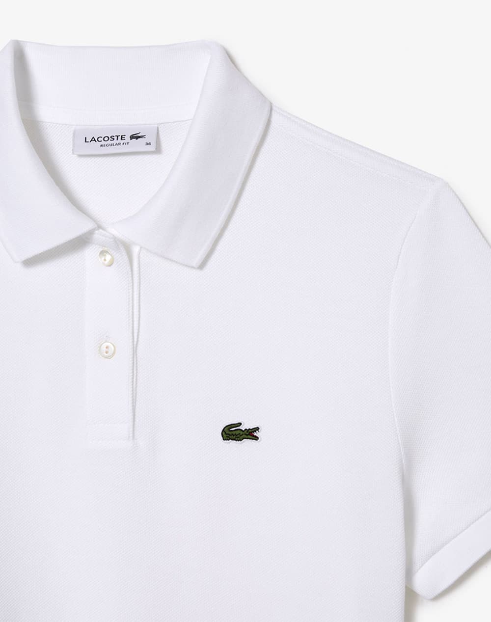Women's Polo Shirts Lacoste White