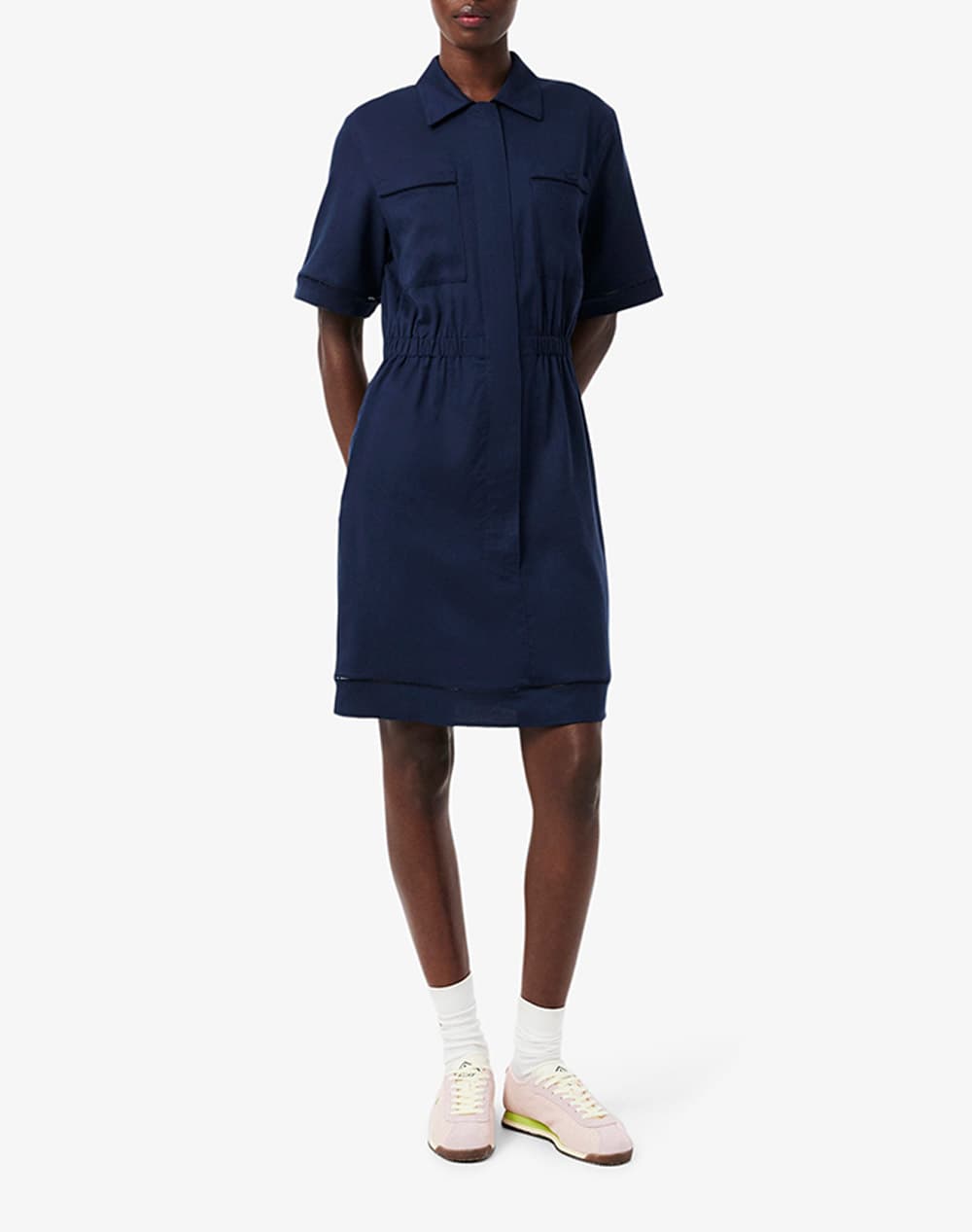 LACOSTE ΦΟΡΕΜΑ ΚΜ DRESS SS 3EF0201-166 NavyBlue