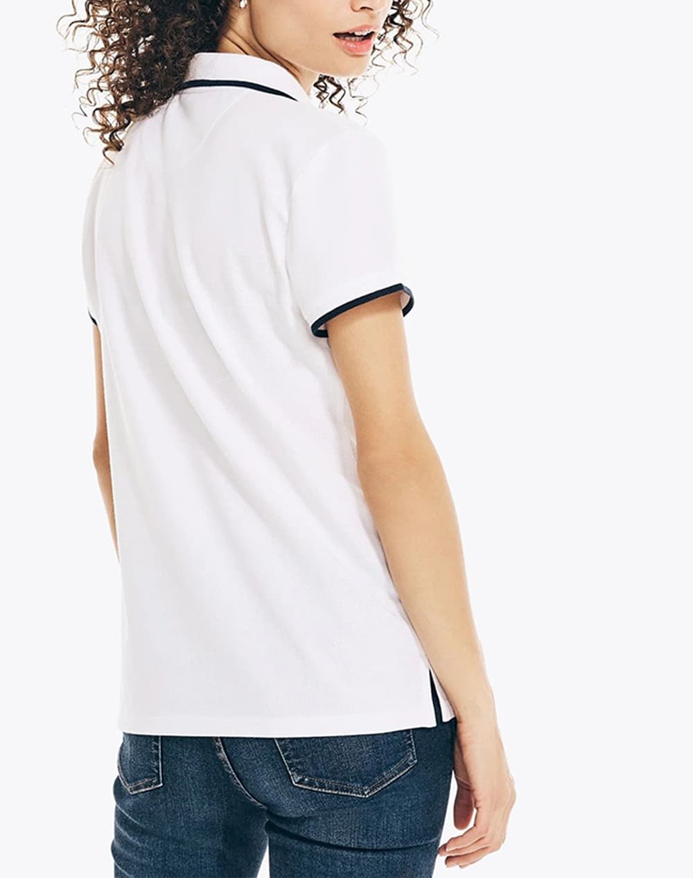 Women's Polo Shirts Nautica White