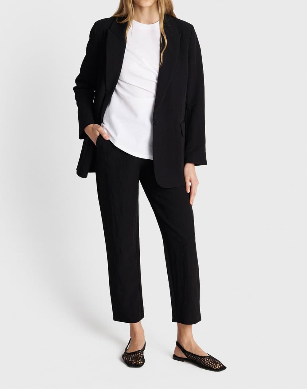 Women's Blazers Ale Black