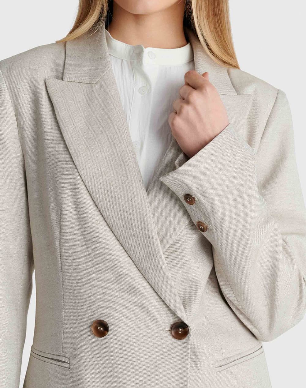 Women's Blazers Ale Gray