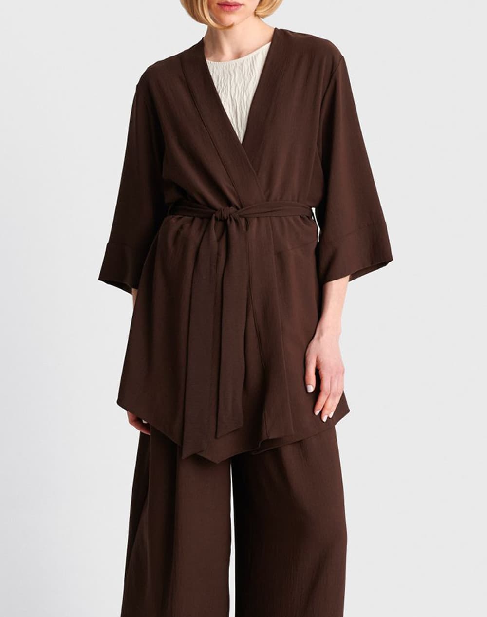 ALE ΖΑΚΕΤΑ 82276612-KAFE Brown