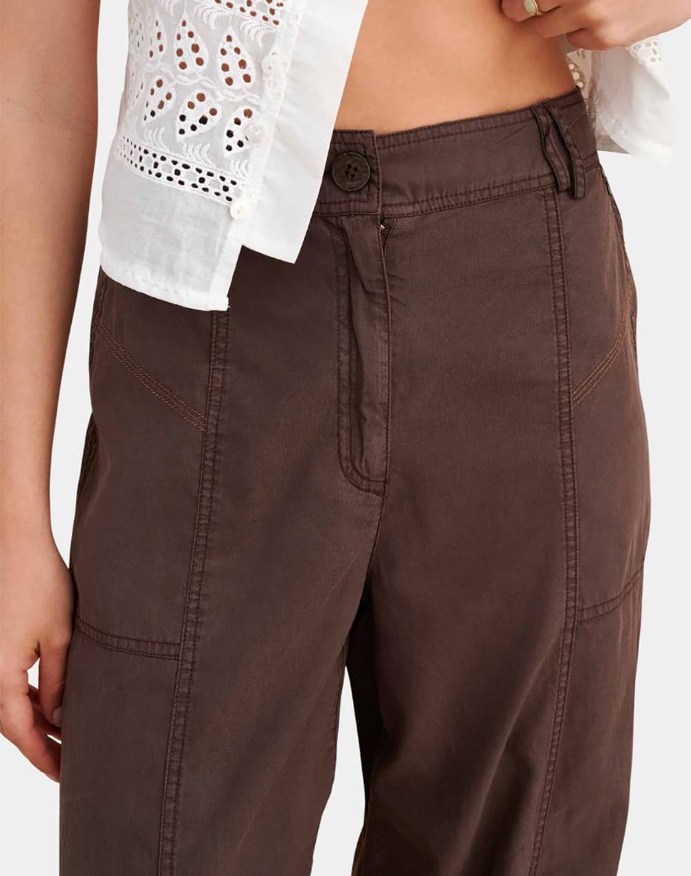 Women's Pants Attrattivo Brown