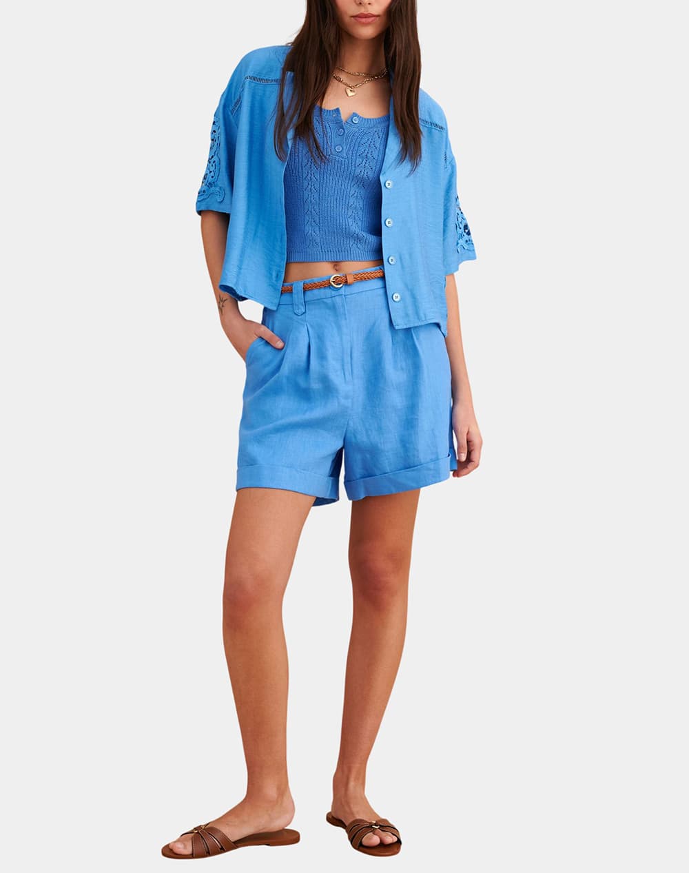 Women's Shorts Attrattivo Blue