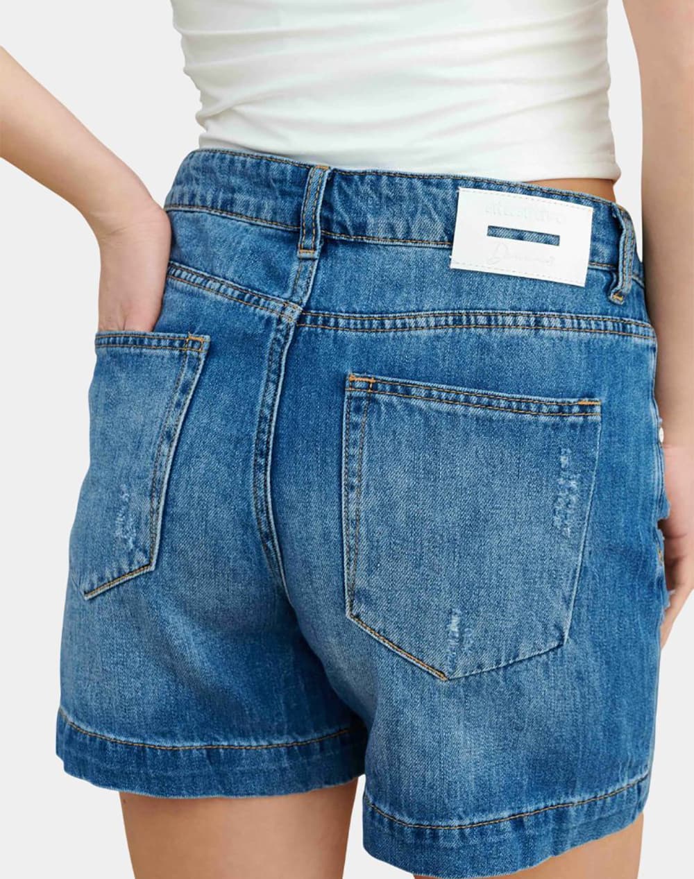 Women's Denim Shorts Attrattivo Blue