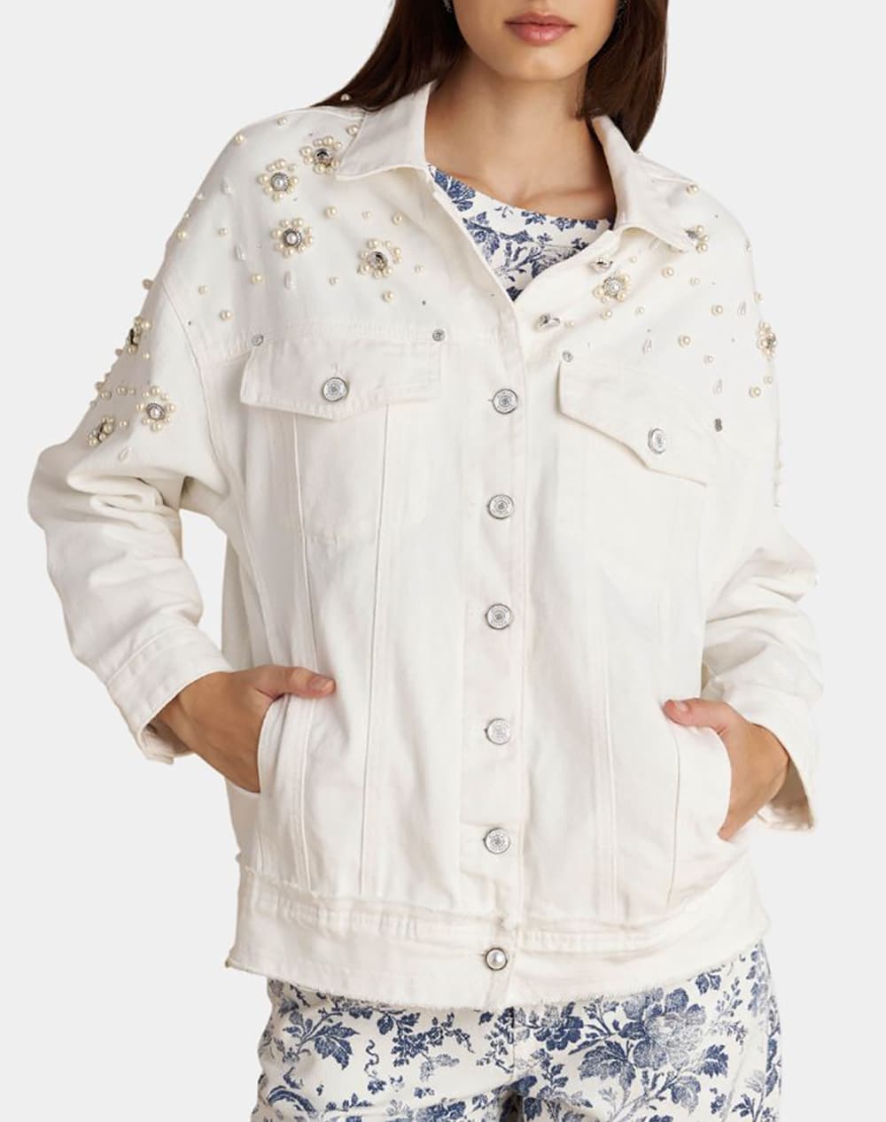 Women's Jackets Attrattivo Ecru