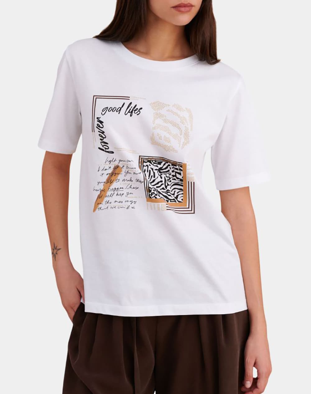 Women's T-Shirts Attrattivo White