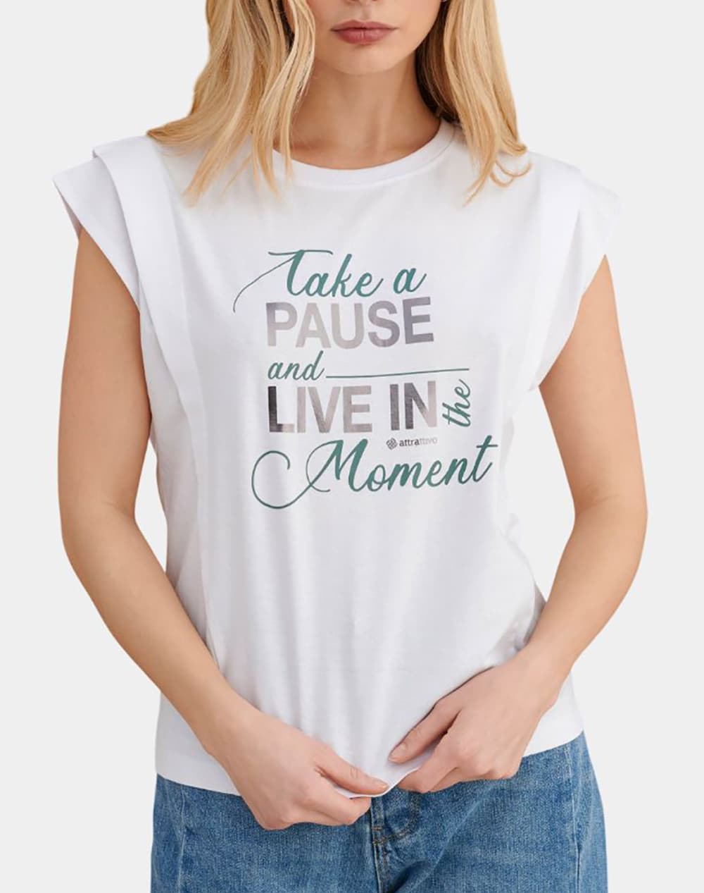 Women's T-Shirts Attrattivo White