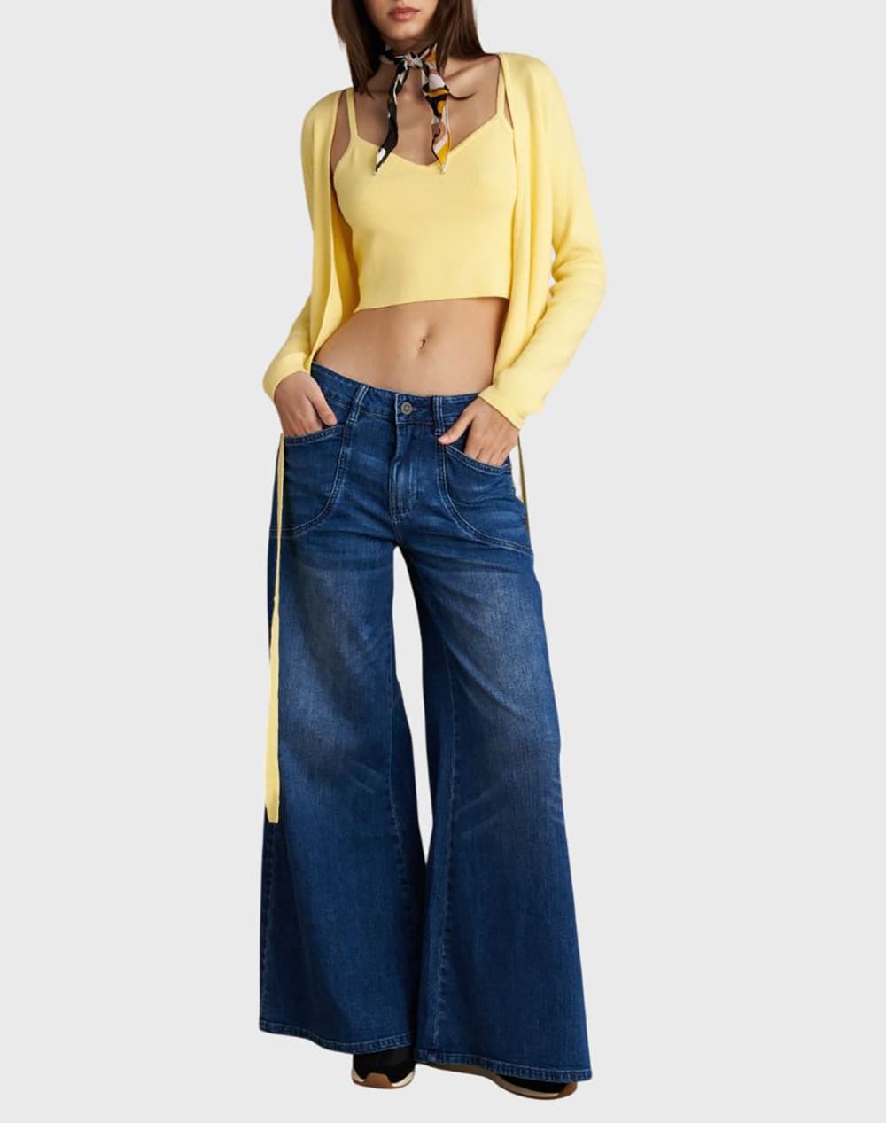 Women's Knitwear Attrattivo Yellow